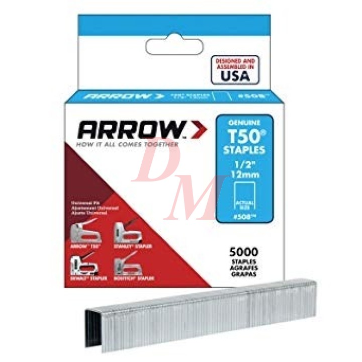 Arrow Staples 12mm
