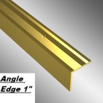 Angle Edge 1" - Gold 8'0"