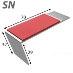 SN14 Single Channel Stairnosing
