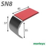 SN8 Single Channel Stairnosing