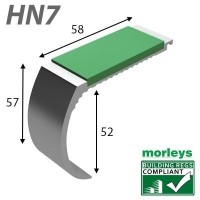 HN7 Heavyweight Single Channel Stairnosings
