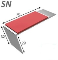 SN14 Single Channel Stairnosing